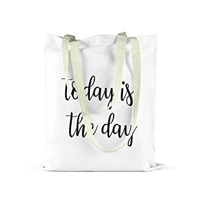Bonamaison Tryckt handväska, 100% bomull, återanvändbar shoppingväska, miljövänlig, hopfällbar, tygväska med handtag, 34 x 40 cm designad och tillverkad i Turkiet, Flerfärgad, 34X40 Cm, med handtag Bonamaison Tryckt handväska, 100% bomull, återanvändbar shoppingväska, miljövänlig, hopfällbar, tygväska med handtag, 34 x 40 cm designad och tillverkad i Turkiet, Flerfärgad, 34X40 Cm, med handtag