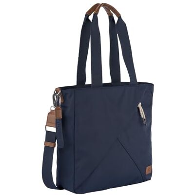 camel active Aurum dam shopper axelväska dragkedja medium, blå, Medium, modern camel active Aurum dam shopper axelväska dragkedja medium, blå, Medium, modern