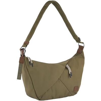 camel active Aurum dam hobo-väska axelväska stor, Grön, L, modern camel active Aurum dam hobo-väska axelväska stor, Grön, L, modern