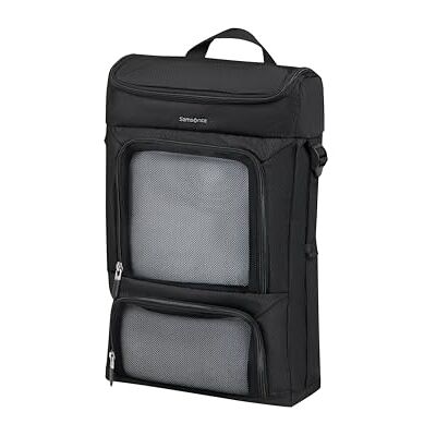 Samsonite TA Revolution Reseorganizer packningskub – Dubbelsidig packningskub med krok & handtag, Klädorganizer för resväska & ryggsäck, Svart Samsonite TA Revolution Reseorganizer packningskub – Dubbelsidig packningskub med krok & handtag, Klädorganizer för resväska & ryggsäck, Svart