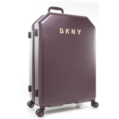 DKNY Metall-Logo, aufrecht, mit 8 Spinnrollen, Gepäck, Vinröd, 30 Inch Upright, Locka DKNY Metall-Logo, aufrecht, mit 8 Spinnrollen, Gepäck, Vinröd, 30 Inch Upright, Locka