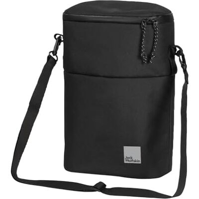 Jack Wolfskin herr Nine CANS axelväska, svart, svart Jack Wolfskin herr Nine CANS axelväska, svart, svart