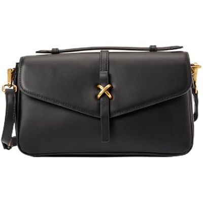 MAC ALYSTER Womens Porte Main + Bandoulere Handväska, Noir, Svart MAC ALYSTER Womens Porte Main + Bandoulere Handväska, Noir, Svart