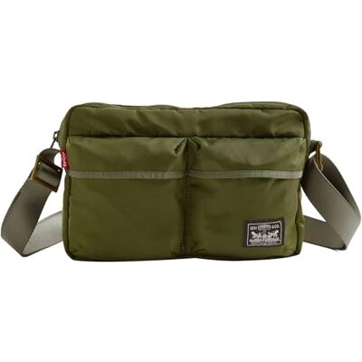 Levi's Summer, Mission Bay Crossbody herr, en storlek, Äkta oliv, Taille unique Levi's Summer, Mission Bay Crossbody herr, en storlek, Äkta oliv, Taille unique