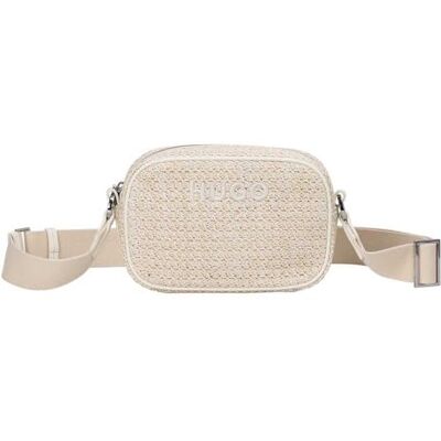 HUGO Bel Crossbody R, axelväska för kvinnor, naturlig, en storlek, Naturlig, Talla única HUGO Bel Crossbody R, axelväska för kvinnor, naturlig, en storlek, Naturlig, Talla única
