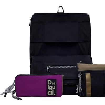Desigual Modularis 25 Venecia Crossbody Bag Svart Desigual Modularis 25 Venecia Crossbody Bag Svart