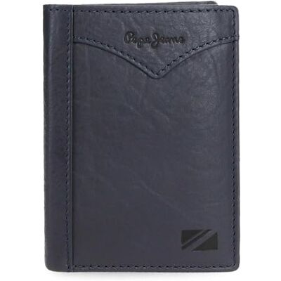 Pepe Jeans Jacka vertikal plånbok med blå myntväska 8,5 x 11,5 x 1 cm läder av Joumma väskor, Blå, Talla única, Vertikal plånbok med handväska Pepe Jeans Jacka vertikal plånbok med blå myntväska 8,5 x 11,5 x 1 cm läder av Joumma väskor, Blå, Talla única, Vertikal plånbok med handväska