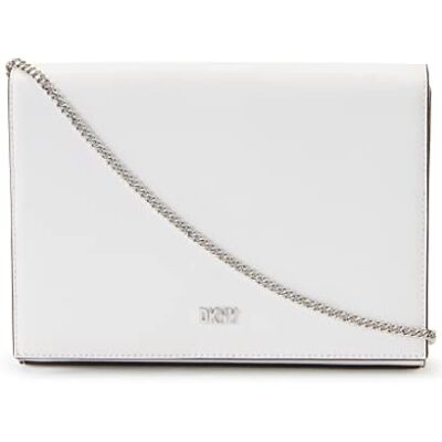 DKNY Twiggy Clutch Crossbody Bag, Optic White DKNY Twiggy Clutch Crossbody Bag, Optic White