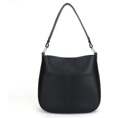 Carlheim Women's Totebags Statement Genuine Leather, Black Carlheim Women's Totebags Statement Genuine Leather, Black