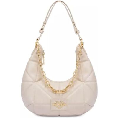 Love Moschino JC4156PP1LLQ0110, handväska, dam, elfenben, en storlek, Elfenben, Taglia unica Love Moschino JC4156PP1LLQ0110, handväska, dam, elfenben, en storlek, Elfenben, Taglia unica