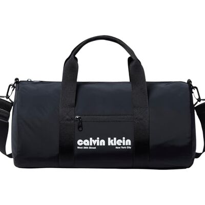 Calvin jeans herr Ckj grafisk Ck crossbody duffel Lv04g3163g väska, svart (svart), en storlek Calvin jeans herr Ckj grafisk Ck crossbody duffel Lv04g3163g väska, svart (svart), en storlek