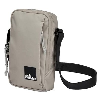 Jack Wolfskin Unisex Konya Bag herr-axelväska, sten, sten Jack Wolfskin Unisex Konya Bag herr-axelväska, sten, sten