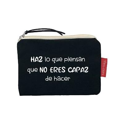 hello-bags Econanos Hellobags2019 strandväska, 14 cm, svart () hello-bags Econanos Hellobags2019 strandväska, 14 cm, svart ()