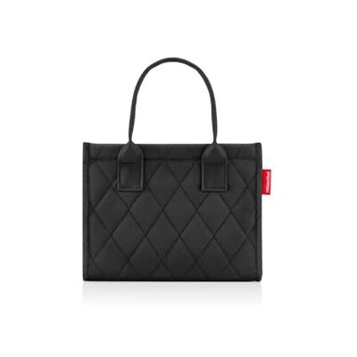 reisenthel daily shopper XS – den mindre versionen av vår moderna, strömlinjeformade shopper – en praktisk rektangulär crossbody-handväska., Rombus svart, 27 x 21 x 14 cm reisenthel daily shopper XS – den mindre versionen av vår moderna, strömlinjeformade shopper – en praktisk rektangulär crossbody-handväska., Rombus svart, 27 x 21 x 14 cm