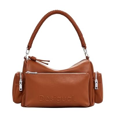 Desigual BAG_HALF HABANA CAMEL, 6011 CAMEL, U Desigual BAG_HALF HABANA CAMEL, 6011 CAMEL, U