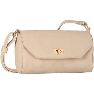 TOM TAILOR Denim dam Taya 004529 axelväska, Beige, Small TOM TAILOR Denim dam Taya 004529 axelväska, Beige, Small
