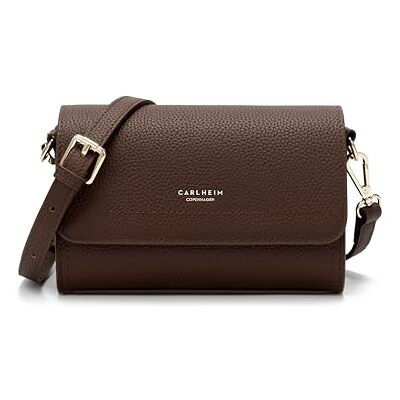 Carlheim , Gotland Genuine Leather collection, Scarlett Genuine Leather Handbag (Brown) Carlheim , Gotland Genuine Leather collection, Scarlett Genuine Leather Handbag (Brown)