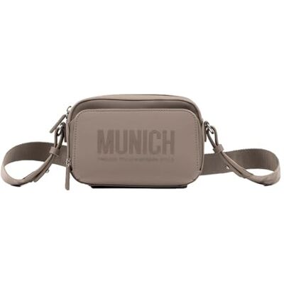 Munich Essence återvunnen FW25 Crossbody Camera C/Taupe, väskor och ryggsäckar för kvinnor, Brun Munich Essence återvunnen FW25 Crossbody Camera C/Taupe, väskor och ryggsäckar för kvinnor, Brun