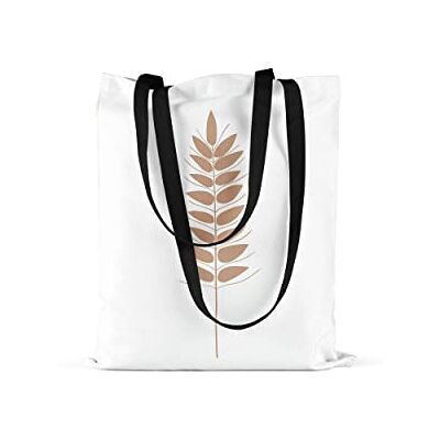 Bonamaison Tote Bag İtryckt med långa svarta handtag, matkasse, shoppingväska, vikbar, kanvasväska, storlek: 48 x 55 cm, flerfärgad, med långa svarta handtag, mångfärgad, med långa svarta handtag Bonamaison Tote Bag İtryckt med långa svarta handtag, matkasse, shoppingväska, vikbar, kanvasväska, storlek: 48 x 55 cm, flerfärgad, med långa svarta handtag, mångfärgad, med långa svarta handtag