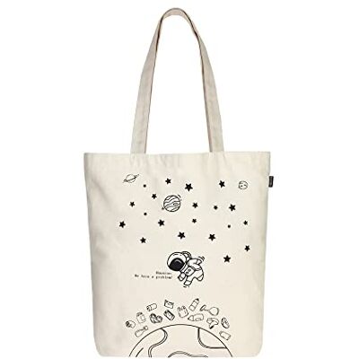 Eco Right unisex bärväska väska totes, Houston (natur), En Storlek, bärkassar Eco Right unisex bärväska väska totes, Houston (natur), En Storlek, bärkassar