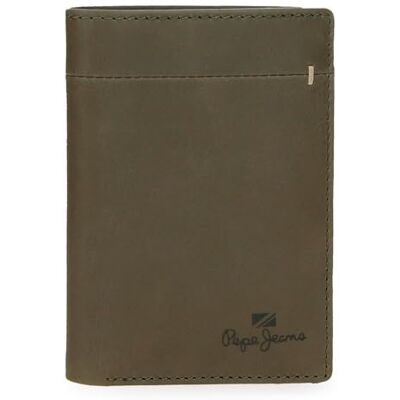 Pepe Jeans Staple Vertikal Plånbok med Plånbok Grön 8,5 x 11,5 x 1 cm Läder av Joumma Bags, grön, Talla única, Vertikal plånbok med handväska Pepe Jeans Staple Vertikal Plånbok med Plånbok Grön 8,5 x 11,5 x 1 cm Läder av Joumma Bags, grön, Talla única, Vertikal plånbok med handväska