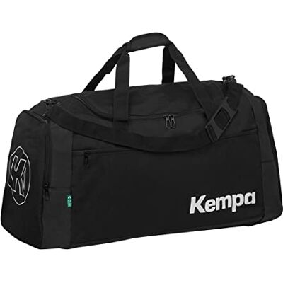 Kempa Sportväska för män, kvinnor och barn – handbollsväska, reseväska – justerbar och vadderad axelrem – i 4 olika storlekar, svart, 30 Liter, Sporter Kempa Sportväska för män, kvinnor och barn – handbollsväska, reseväska – justerbar och vadderad axelrem – i 4 olika storlekar, svart, 30 Liter, Sporter