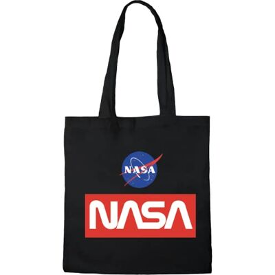 Nasa Unisex Bwdbb013 TOTE VÄSKA, Svart, 38 x 42 cm, Utility Nasa Unisex Bwdbb013 TOTE VÄSKA, Svart, 38 x 42 cm, Utility