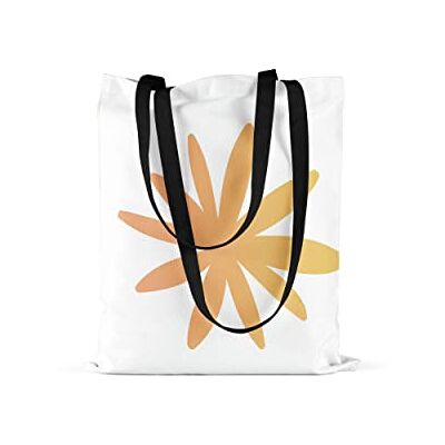 Bonamaison Tote Bag İtryckt med långa svarta handtag, matkasse, shoppingväska, vikbar, kanvasväska, storlek: 48 x 55 cm, flerfärgad, med långa svarta handtag, mångfärgad, med långa svarta handtag Bonamaison Tote Bag İtryckt med långa svarta handtag, matkasse, shoppingväska, vikbar, kanvasväska, storlek: 48 x 55 cm, flerfärgad, med långa svarta handtag, mångfärgad, med långa svarta handtag