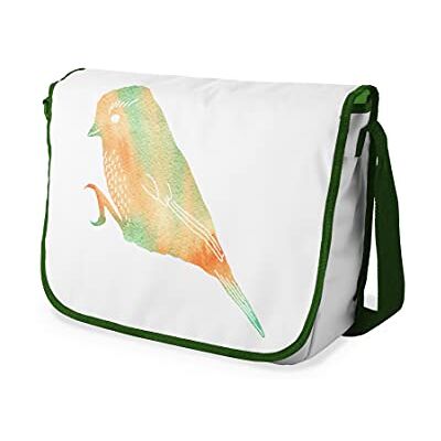 Bonamaison Digitalt tryckt messenger-skolväska med kaki rem för studenter, axelremsväska, kurirväska, axelväska för skolan, skolskolstarten, storlek: 29 x 36 cm, flerfärgad, Messenger skolväska Bonamaison Digitalt tryckt messenger-skolväska med kaki rem för studenter, axelremsväska, kurirväska, axelväska för skolan, skolskolstarten, storlek: 29 x 36 cm, flerfärgad, Messenger skolväska