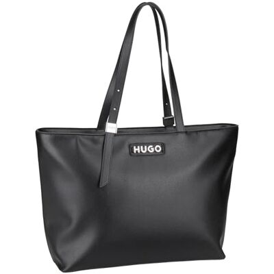 HUGO Mel 2.0 Tote, damväska, svart, en storlek, Svart, Taglia unica HUGO Mel 2.0 Tote, damväska, svart, en storlek, Svart, Taglia unica