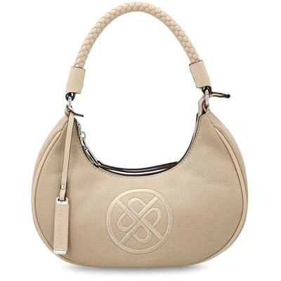 Picard Damaxelväska PRETTY flerfärgad tillverkad av återvunnen PU liten med dragkedja axelväska vardag, Beige, 24x8x11 cm Picard Damaxelväska PRETTY flerfärgad tillverkad av återvunnen PU liten med dragkedja axelväska vardag, Beige, 24x8x11 cm