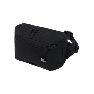 Jack Wolfskin unisex GUTLEUT crossbody crossover body-väska, svart, svart Jack Wolfskin unisex GUTLEUT crossbody crossover body-väska, svart, svart