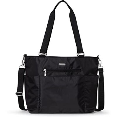 Baggallini Dam Essential Laptop Bärväska, svart, svart Baggallini Dam Essential Laptop Bärväska, svart, svart