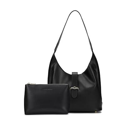 Carlheim Women's Totebags Statement Genuine Leather, Black Carlheim Women's Totebags Statement Genuine Leather, Black