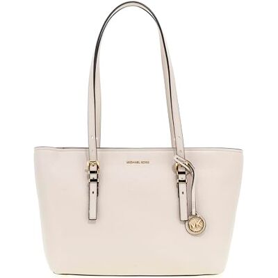 Michael Kors MD EW TZ TOTE LT CREAM En storlek Michael Kors MD EW TZ TOTE LT CREAM En storlek