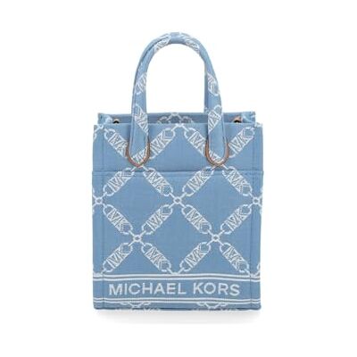 Michael Kors 32R4G3GC4U465 XS NS Shopper Crossbody väska, blå, BLÅ, Utility Michael Kors 32R4G3GC4U465 XS NS Shopper Crossbody väska, blå, BLÅ, Utility