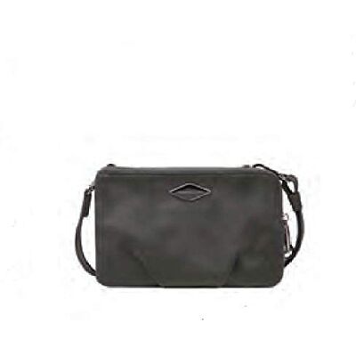 Travelon Dam Parkview messengerväska (förpackning med 1), Pärlgrå, 8.5 x 5.5 x 1.5, Dubbel dragkedja crossbody koppling Travelon Dam Parkview messengerväska (förpackning med 1), Pärlgrå, 8.5 x 5.5 x 1.5, Dubbel dragkedja crossbody koppling