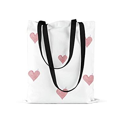 Bonamaison Tote Bag İtryckt med långa svarta handtag, matkasse, shoppingväska, vikbar, kanvasväska, storlek: 48 x 55 cm, flerfärgad, med långa svarta handtag, mångfärgad, med långa svarta handtag Bonamaison Tote Bag İtryckt med långa svarta handtag, matkasse, shoppingväska, vikbar, kanvasväska, storlek: 48 x 55 cm, flerfärgad, med långa svarta handtag, mångfärgad, med långa svarta handtag