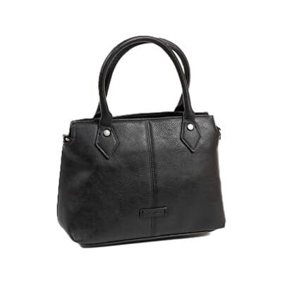 MATTIES Ny klassisk väska, vuxen unisex handväska, svart, svart MATTIES Ny klassisk väska, vuxen unisex handväska, svart, svart