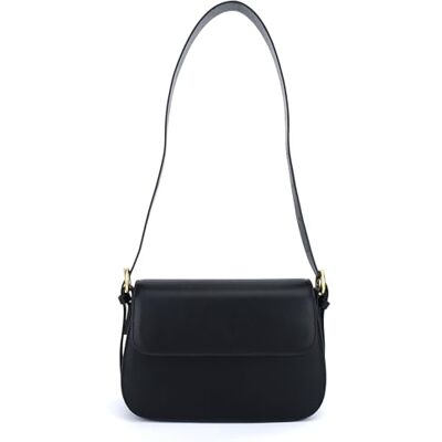 Carlheim Women's Shoulderbags Classis Genuine Leather, Black Carlheim Women's Shoulderbags Classis Genuine Leather, Black