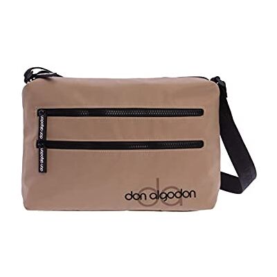 DON ALGODON Don Algodón Zita, axelväska beige dam, 30 x 9,5 x 19 cm, Beige färg DON ALGODON Don Algodón Zita, axelväska beige dam, 30 x 9,5 x 19 cm, Beige färg