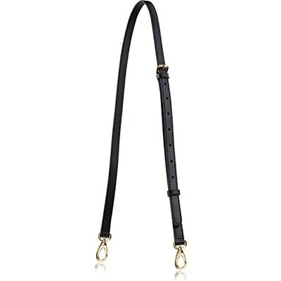 A ALLZEDREAM Allzedream Genuine Leather Purse Strap Replacement Crossbody Handbag Long Adjustable (Black) A ALLZEDREAM Allzedream Genuine Leather Purse Strap Replacement Crossbody Handbag Long Adjustable (Black)
