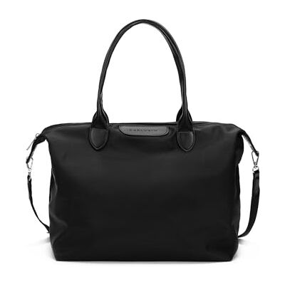 Carlheim Haven Handbag, Travel Sports Spacious, Nylon, Black, Large Carlheim Haven Handbag, Travel Sports Spacious, Nylon, Black, Large