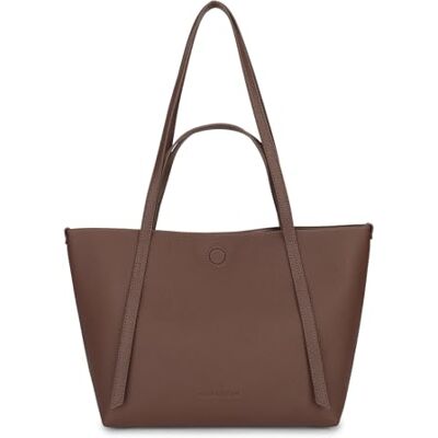 Carlheim Women's Totebags ELLA PREMIUM Genuine Leather, Brown Carlheim Women's Totebags ELLA PREMIUM Genuine Leather, Brown