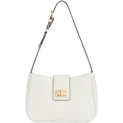 Geox Women's D SOLANGY A Bag, vit, Vit Geox Women's D SOLANGY A Bag, vit, Vit