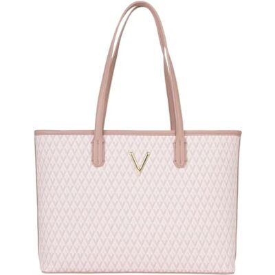 Valentino Unisex Queen RE-handväska, Cipria/Multic, Cipria/Multic Valentino Unisex Queen RE-handväska, Cipria/Multic, Cipria/Multic