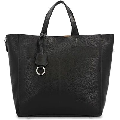 Picard Damshopper RUNWAY tillverkad av återvunnen PU stor med magnetlås shoppingväska vardag, svart, 47x14,5x31 cm Picard Damshopper RUNWAY tillverkad av återvunnen PU stor med magnetlås shoppingväska vardag, svart, 47x14,5x31 cm