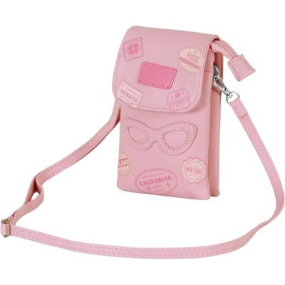 KARACTERMANIA Barbie Travel-Mobiltelefonväska, Rosa, 13 x 19 cm, Rosa, En storlek, Mobiltelefonväska resa KARACTERMANIA Barbie Travel-Mobiltelefonväska, Rosa, 13 x 19 cm, Rosa, En storlek, Mobiltelefonväska resa