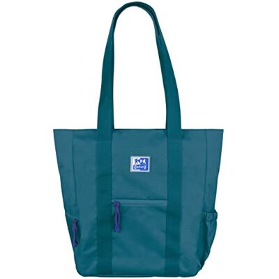 Oxford B-Trendy, Axelväska, 34cm, Vadderad ficka för bärbar dator, RPET återvunnen polyester, Grön, 34x31x12cm Oxford B-Trendy, Axelväska, 34cm, Vadderad ficka för bärbar dator, RPET återvunnen polyester, Grön, 34x31x12cm