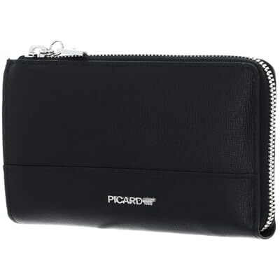 Picard Superstar 1 för kvinnor av nötläder i färgen svart, mått: 16 x 10 x 2 cm, 73304Z3001 Picard Superstar 1 för kvinnor av nötläder i färgen svart, mått: 16 x 10 x 2 cm, 73304Z3001